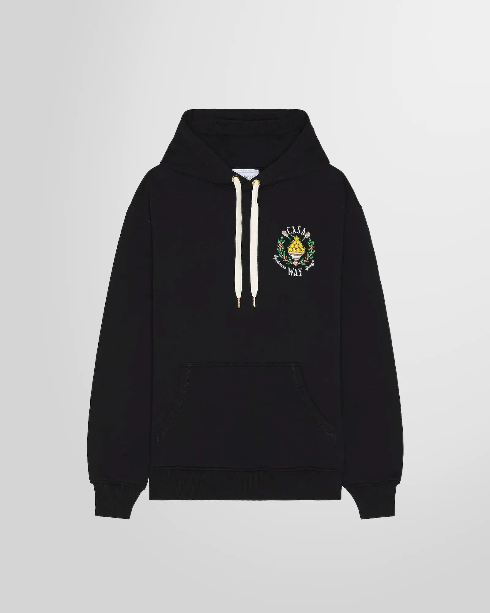 Casa Way Logo Embroidered Hooded Sweatshirt