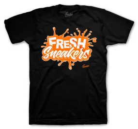 Retro 1 Electro Orange Fresh Sneakers Shirt